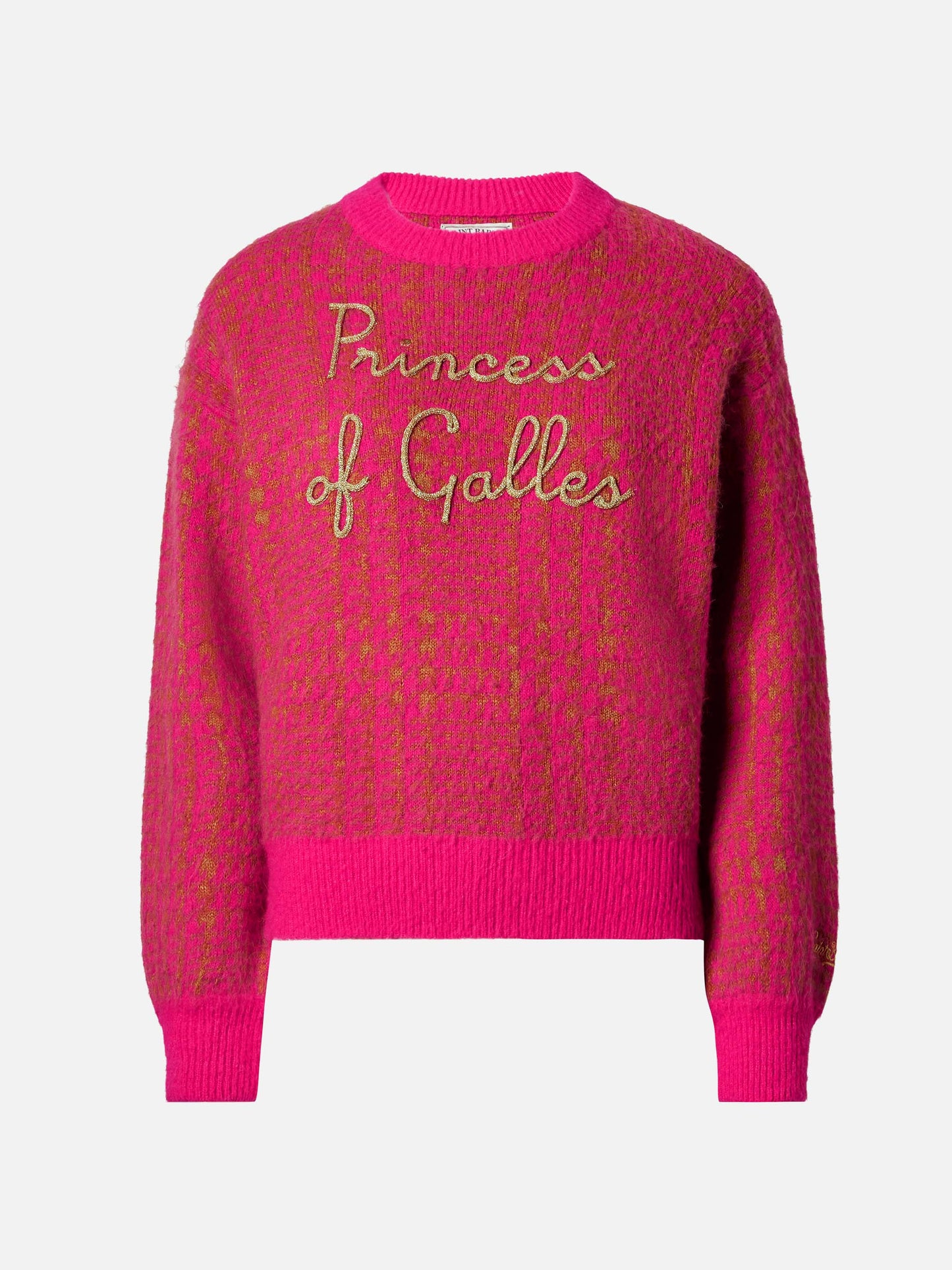 Gebürsteter Rundhalsausschnitt für Damen mit Princess of Galles