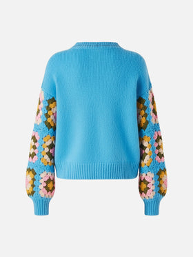 Danya Soft Crochet Jr sweater