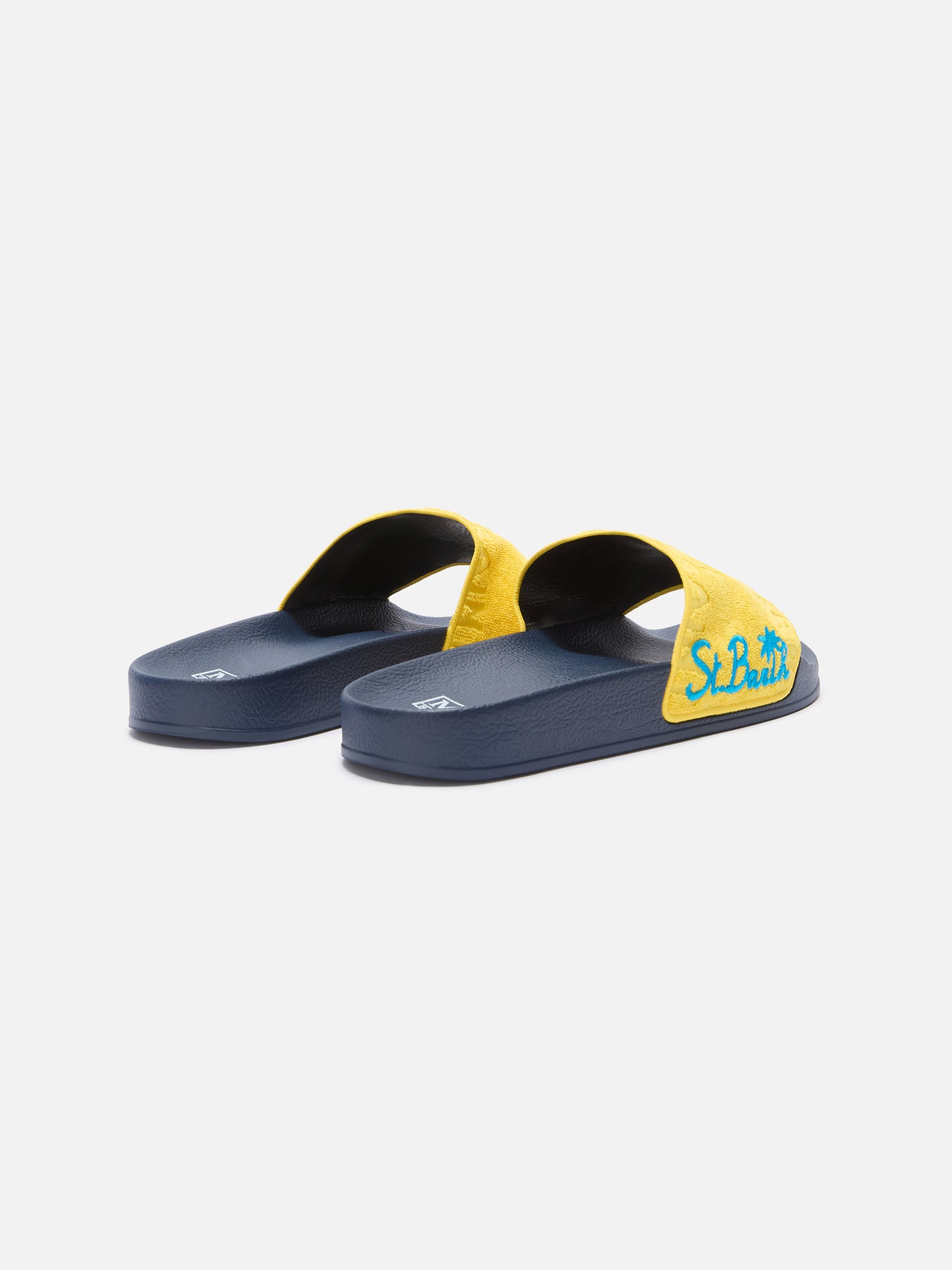 Herren-Slipper mit Saint Barth-Logo 