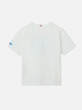 T-shirt Denver Jr avec broderie My Dad Is The King! 