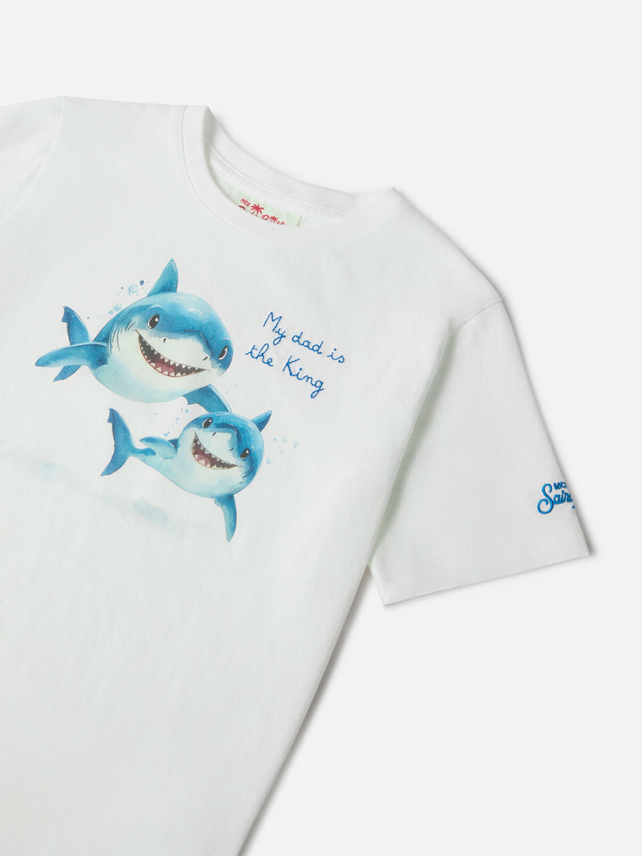 Denver Jr t-shirt with My Dad Is The King! embroidery
