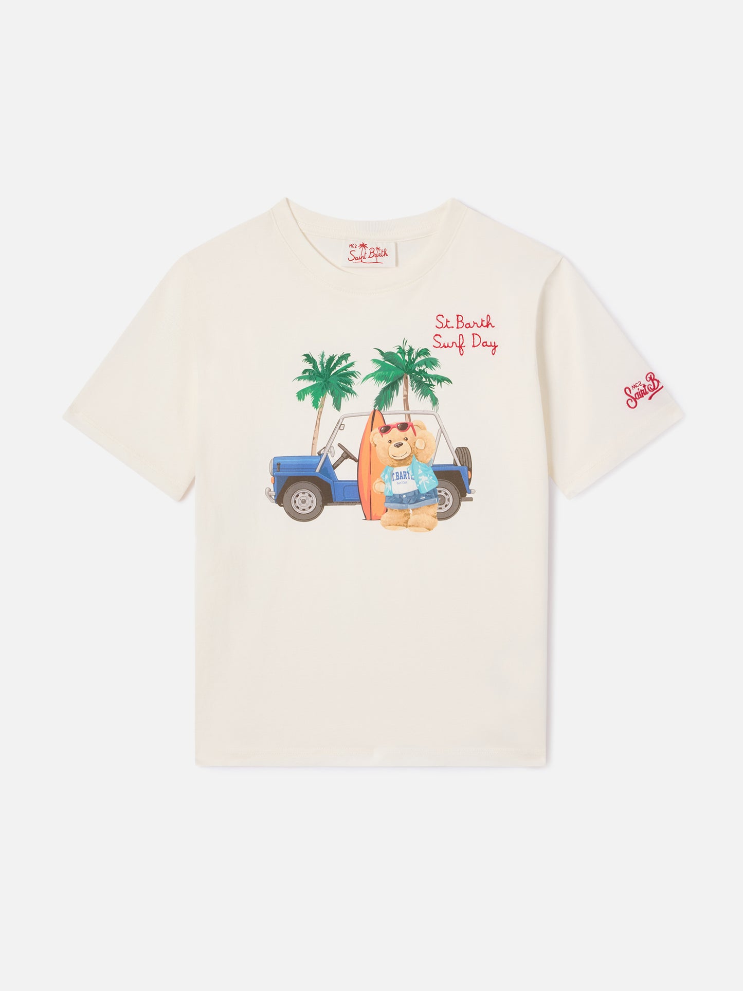 Denver Jr t-shirt with Surf Day embroidery