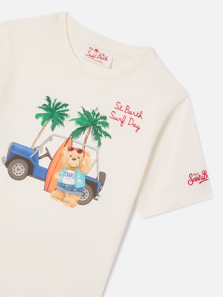 Denver Jr t-shirt with Surf Day embroidery