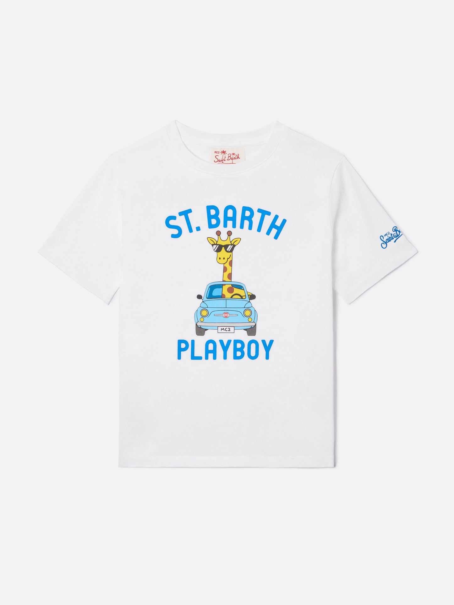 Camiseta Denver Jr con maxi estampado St. Barth Playboy 