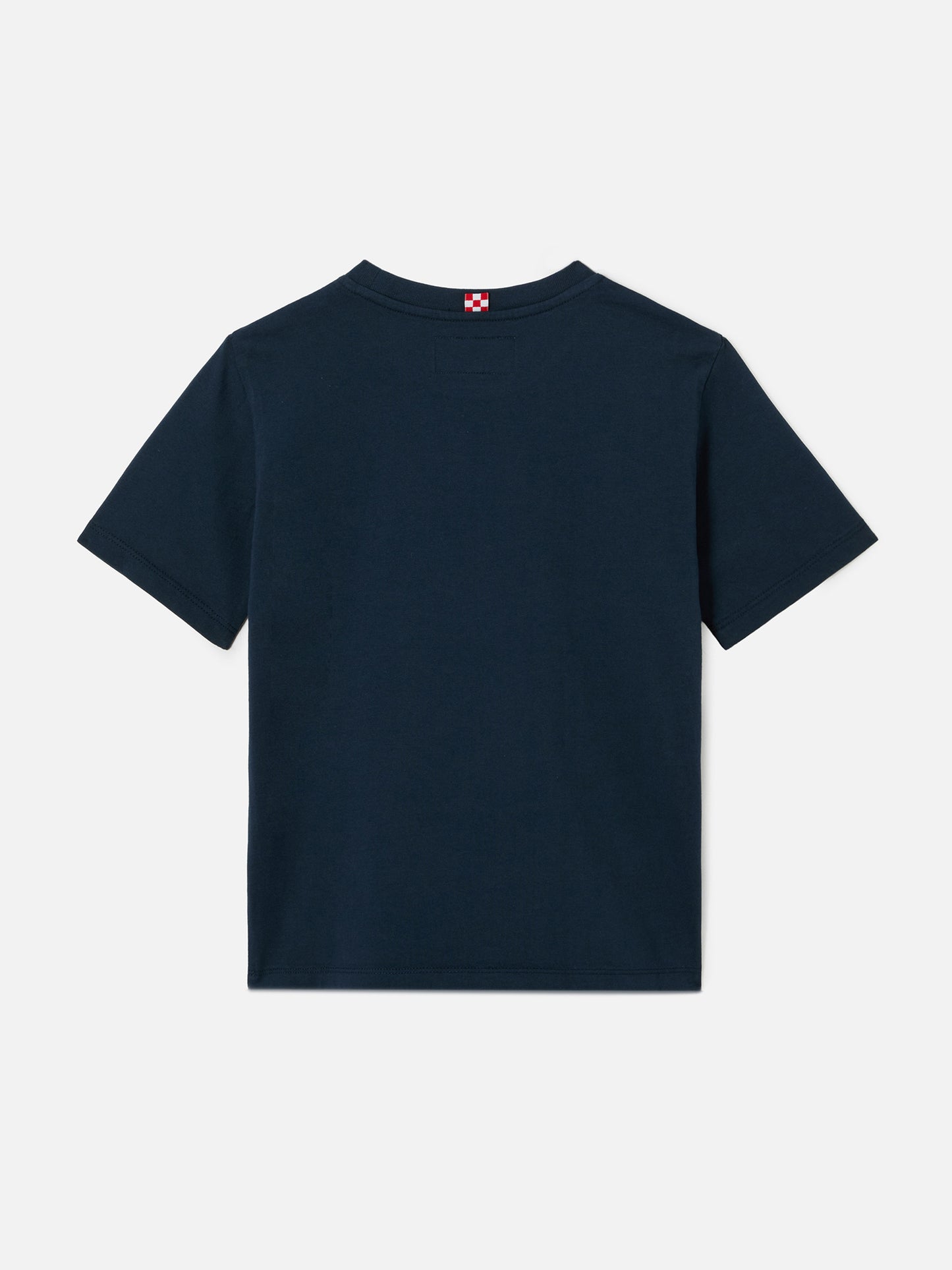 T-shirt Blue Denver Jr en pur coton avec imprimé Sport Club 