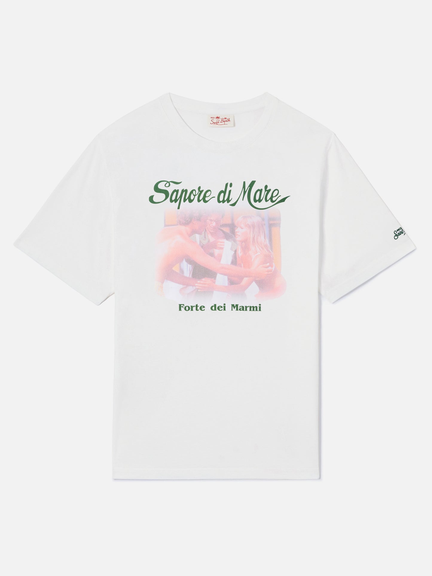 Camiseta White Denver con estampado Sapore di Mare Abbraccio | Edición Especial 