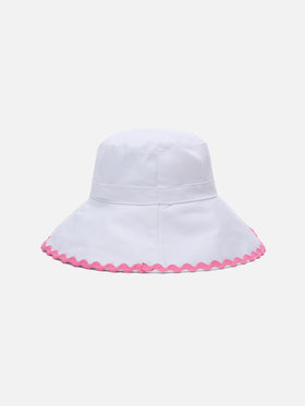 Cuffia in cotone per neonata