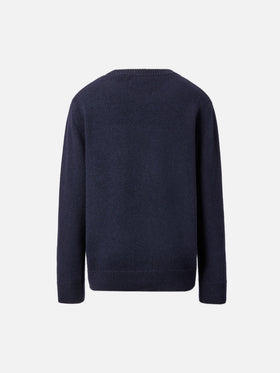 Girocollo Douglas in misto cashmere con jaquard Vacanze di Natale | VACANZE DI NATALE SPECIAL EDITION