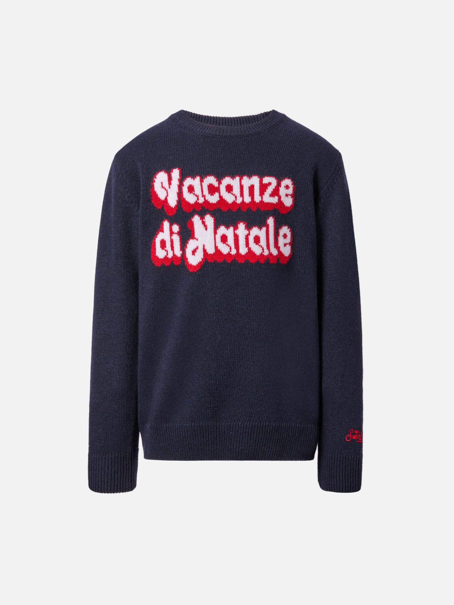 Girocollo Douglas in misto cashmere con jaquard Vacanze di Natale | VACANZE DI NATALE SPECIAL EDITION