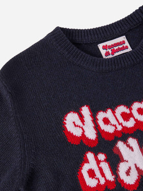 Girocollo Douglas in misto cashmere con jaquard Vacanze di Natale | VACANZE DI NATALE SPECIAL EDITION