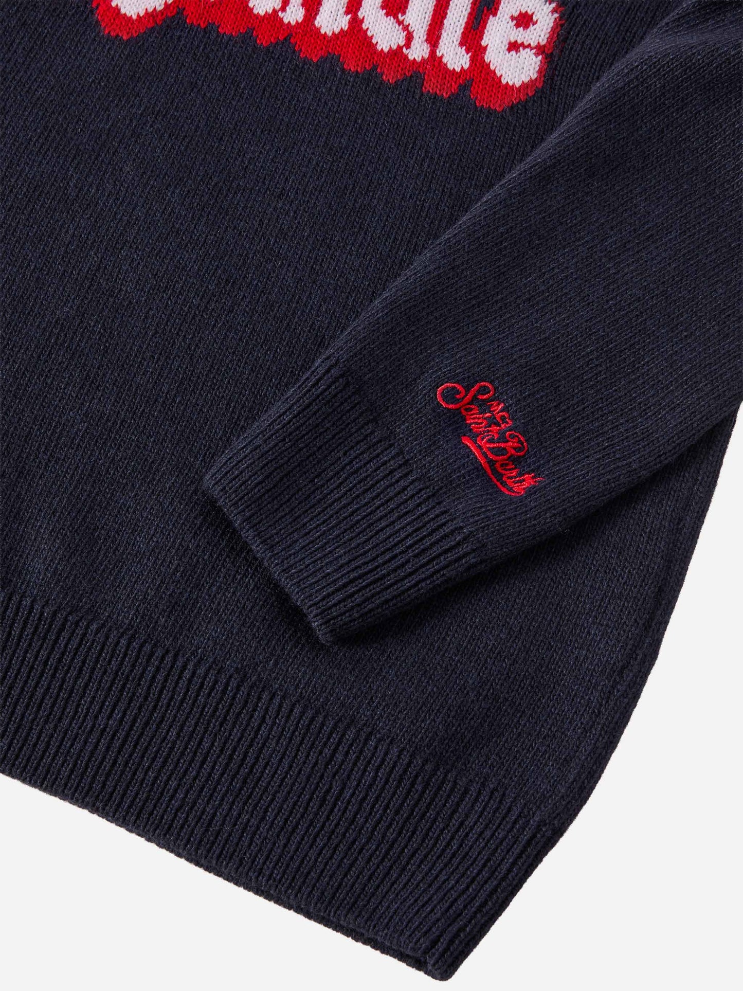 Girocollo Douglas in misto cashmere con jaquard Vacanze di Natale | VACANZE DI NATALE SPECIAL EDITION