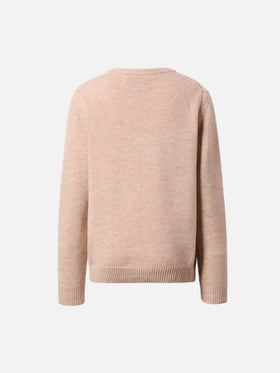 Pullover Douglas aus Kaschmirmischung mit Non sono stato io! Jacquard