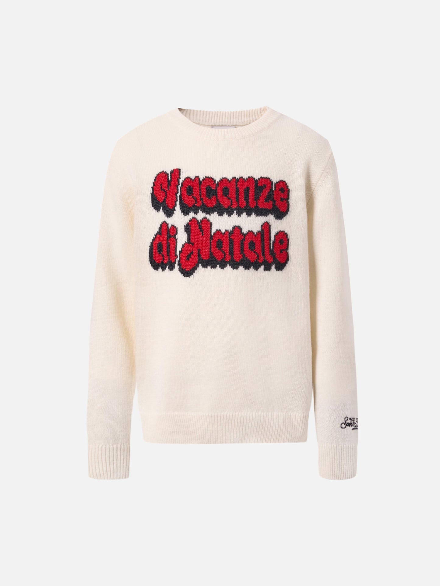 Douglas-Pullover aus Kaschmirmischung mit Vacanze di Natale-Jacquard | VACANZE DI NATALE SONDERAUSGABE