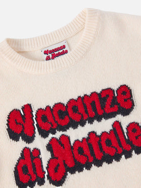 Douglas-Pullover aus Kaschmirmischung mit Vacanze di Natale-Jacquard | VACANZE DI NATALE SONDERAUSGABE
