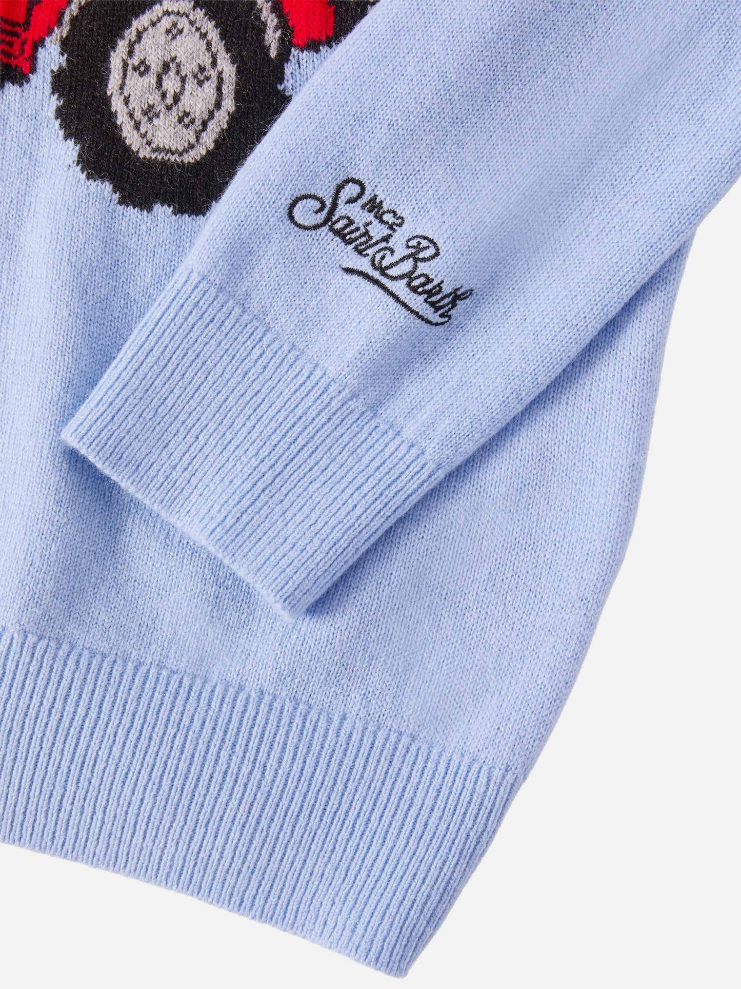 Crewneck Douglas Light in cashmere blend with Snoopy jacquard | PEANUTS SPECIAL EDITION
