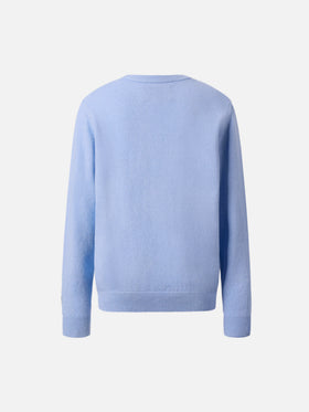 Crewneck Douglas Light in cashmere blend with Snoopy jacquard | PEANUTS SPECIAL EDITION
