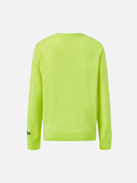 Maglione girocollo Douglas con jacquard cartolina off-piste