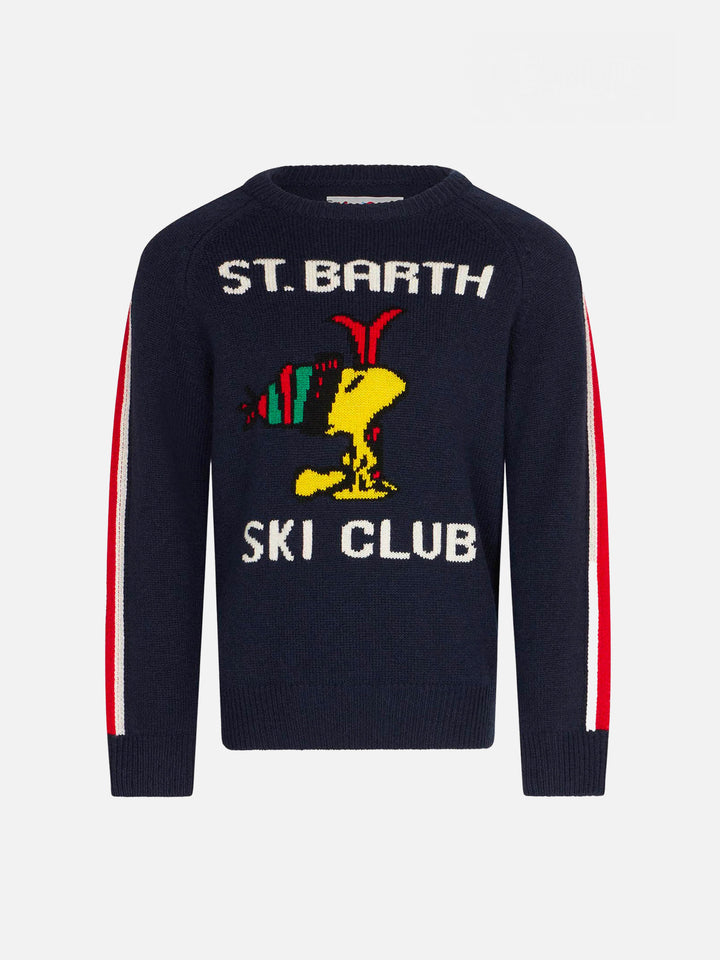 Boy crewneck sweater with Woodstock print | WOODSTOCK - PEANUTS™ SPECIAL EDITION