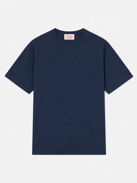 T-shirt Dover en jersey de coton bleu marine avec broderie St. Barth 