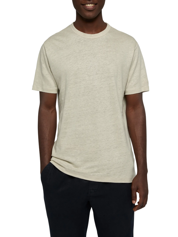 Off-white linen jersey t-shirt Ecstasea - MC2 Saint Barth