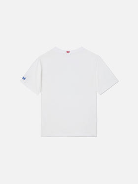 T-shirt Eddy avec poche poitrine et illustration Sardines 