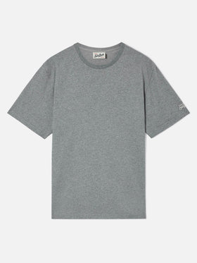 Cada camiseta en algodón gris 
