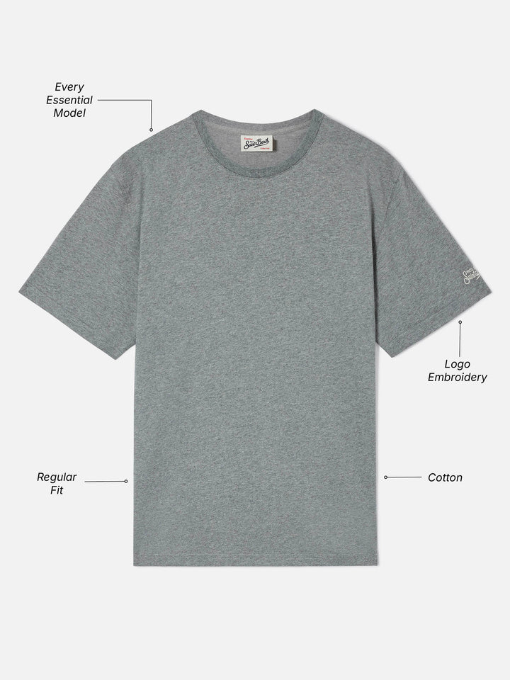 T-shirt Every grigia in cotone