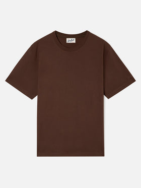 Braunes Every Baumwoll-T-Shirt 