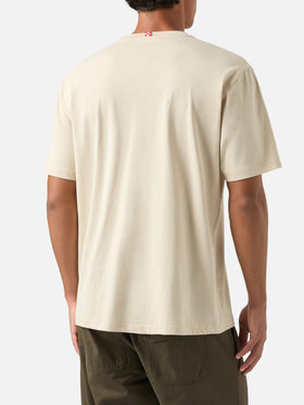 T-shirt Every en coton beige 