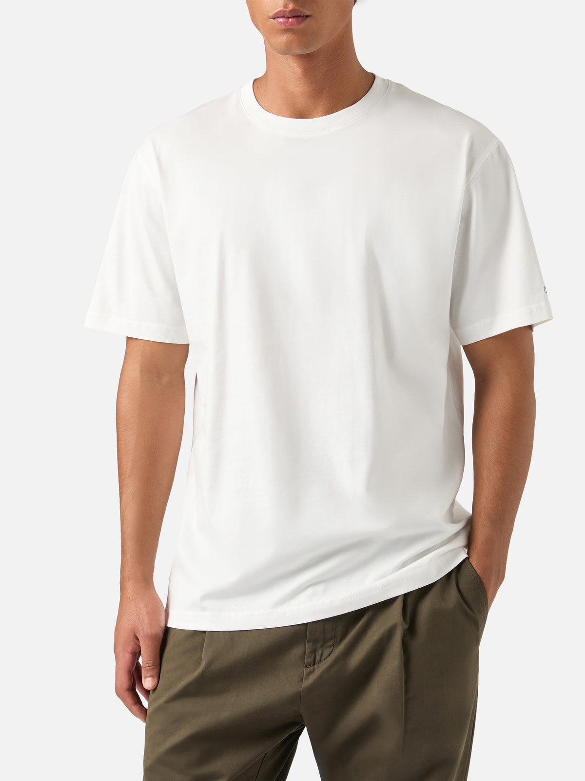 T-shirt en coton White Every 