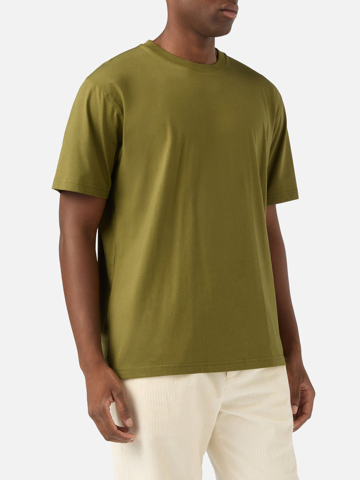 T-shirt Every en coton vert militaire 