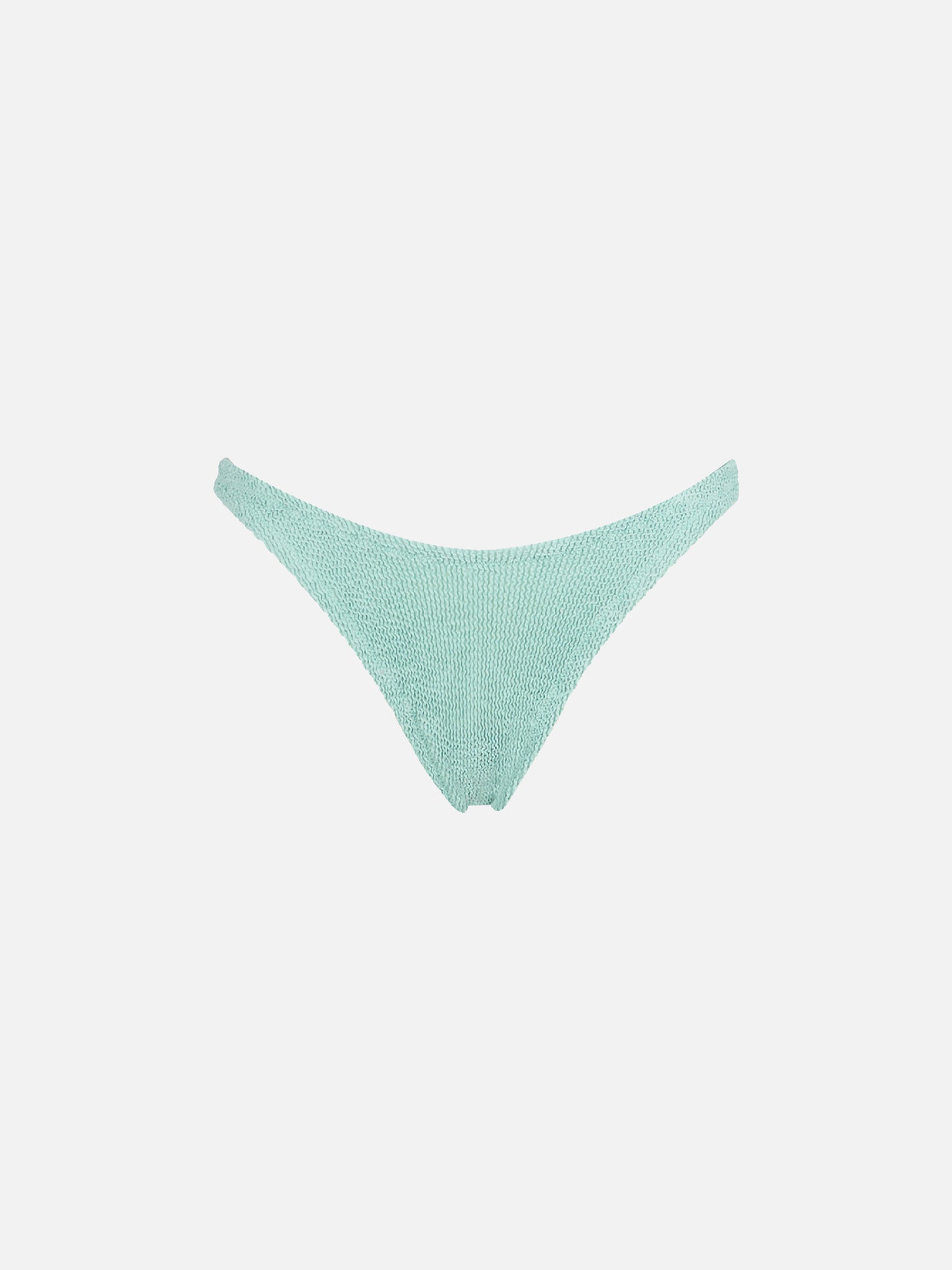 Braguita de bikini Elise classic verde salvia en tejido crinkle 