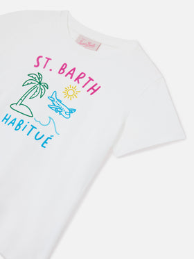 Camiseta Portland Jr con bordado Habitué en la parte delantera y trasera 
