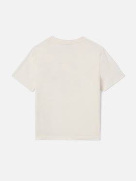 Camiseta Elly con estampado de Snoopy y logotipo bordado | Edición Especial 