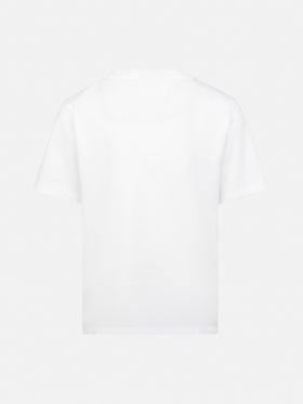 Elly cotton jersey crewneck t-shirt with Hello Kitty print | HELLO KITTY SPECIAL EDITION - MC2 Saint Barth