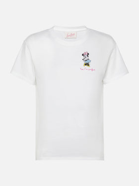 Emilie Baumwoll-T-Shirt mit Minnie Yes, I'm perfect-Stickerei | DISNEY© SPECIAL EDITION 