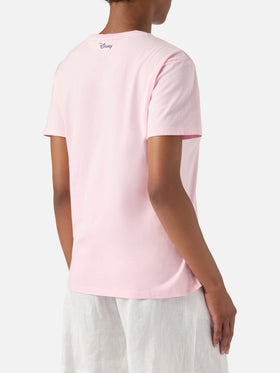 T-shirt Emilie blanc avec imprimé Minnie et broderie Mi fai impazzire | Édition spéciale 