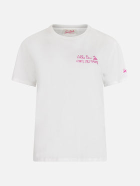 T-shirt Emilie in cotone con stampa Amo Forte | Special Edition