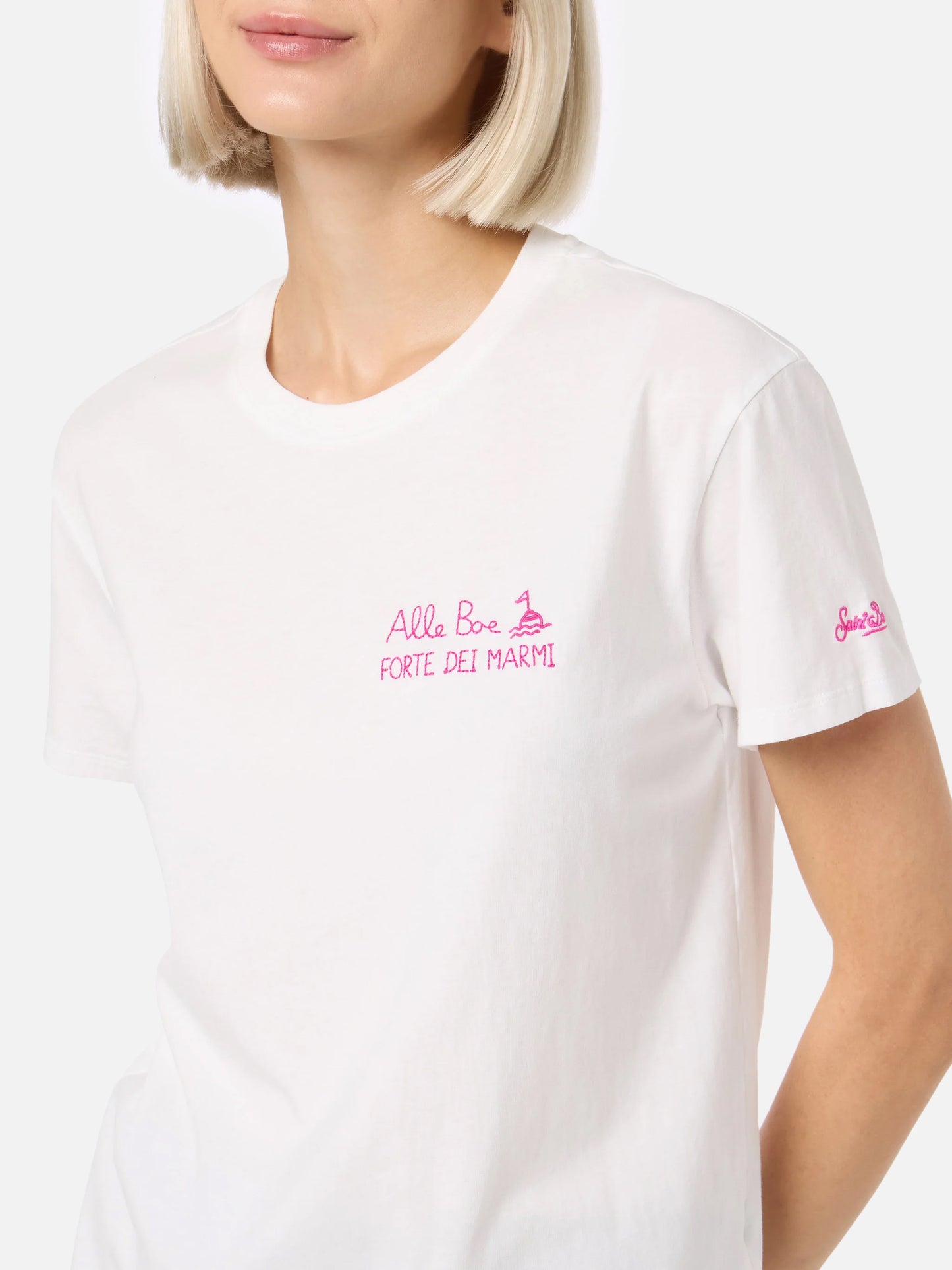 T-shirt Emilie in cotone con stampa Amo Forte | Special Edition