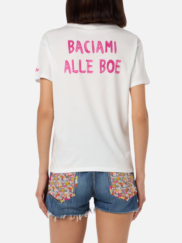 Emilie cotton Baciami alle Boe t-shirt | Special Edition