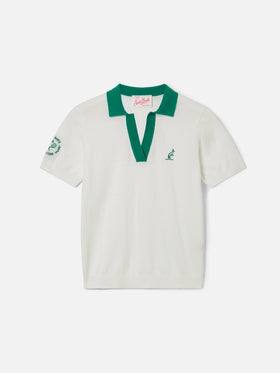 Evonne knitted cotton polo | Special Edition