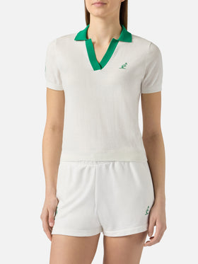 Evonne knitted cotton polo | Special Edition