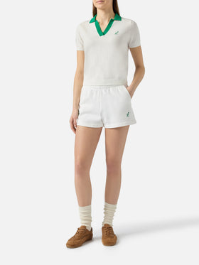 Evonne knitted cotton polo | Special Edition