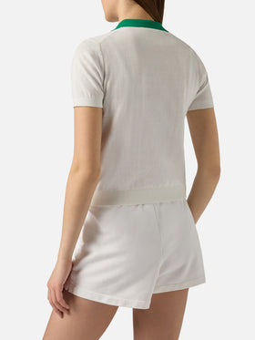 Evonne knitted cotton polo | Special Edition