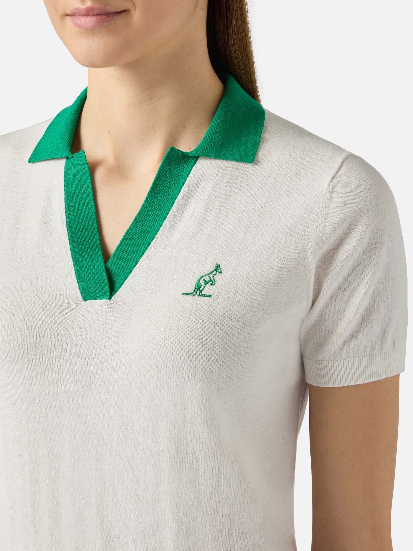 Evonne knitted cotton polo | Special Edition