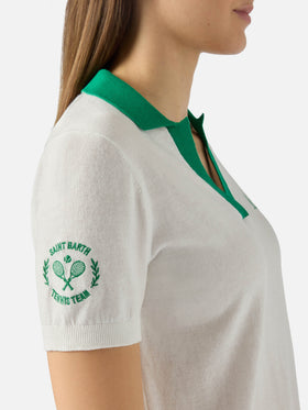 Evonne knitted cotton polo | Special Edition