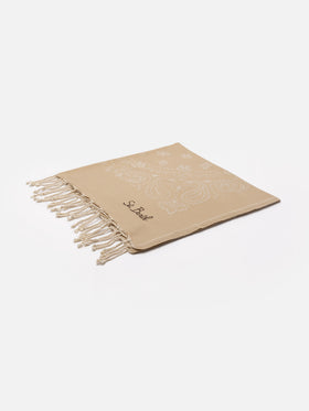 Foutas cotton beach towel with bandanna jacquard - MC2 Saint Barth