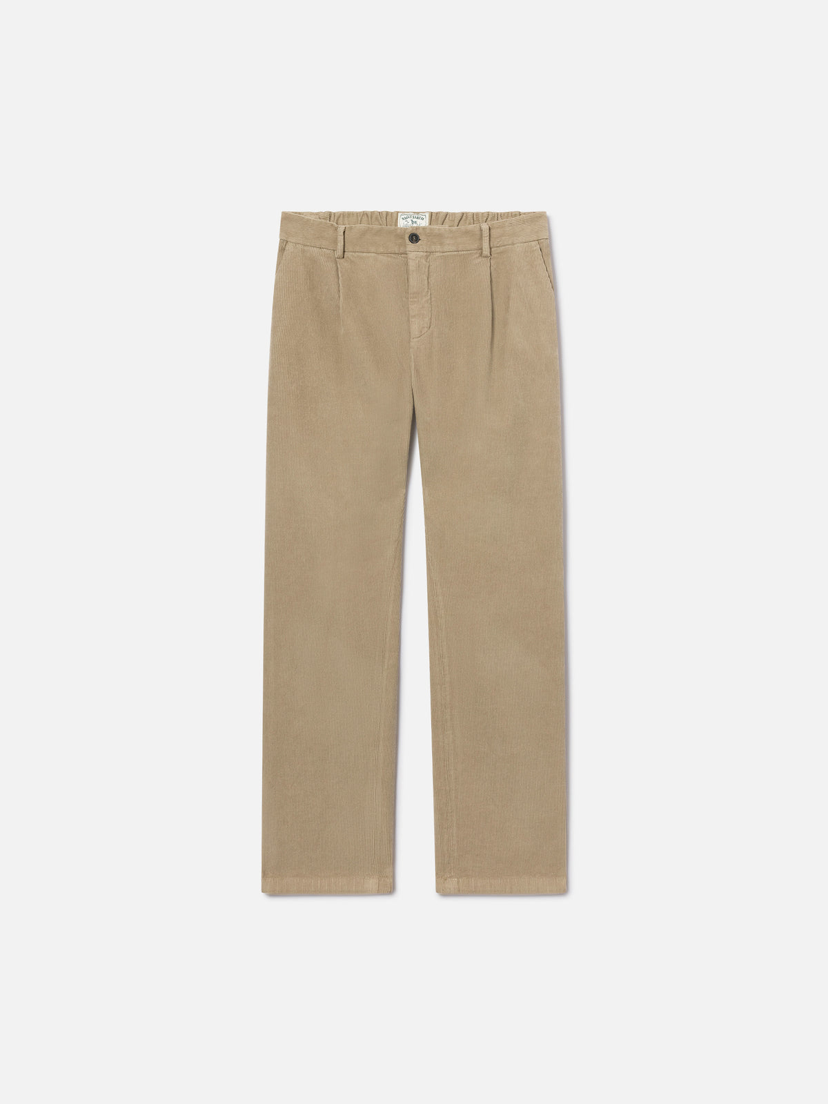 Beigefarbene Fuji Cordhosen 
