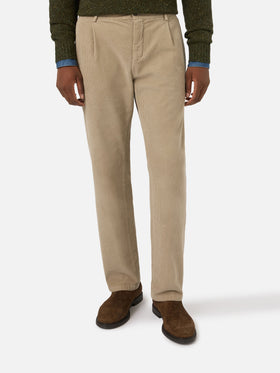 Pantalones de pana Beige Fuji 