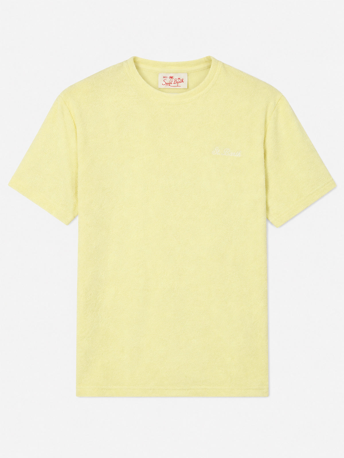 T-shirt en éponge jaune Gary 